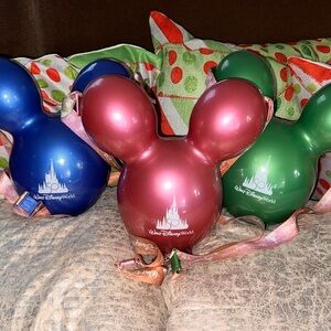 ✨DISNEY 50th ANNIVERSARY MICKEY BALLOON POPCORN BUCKET 3/4 (PINK, BLUE, GREEN)✨